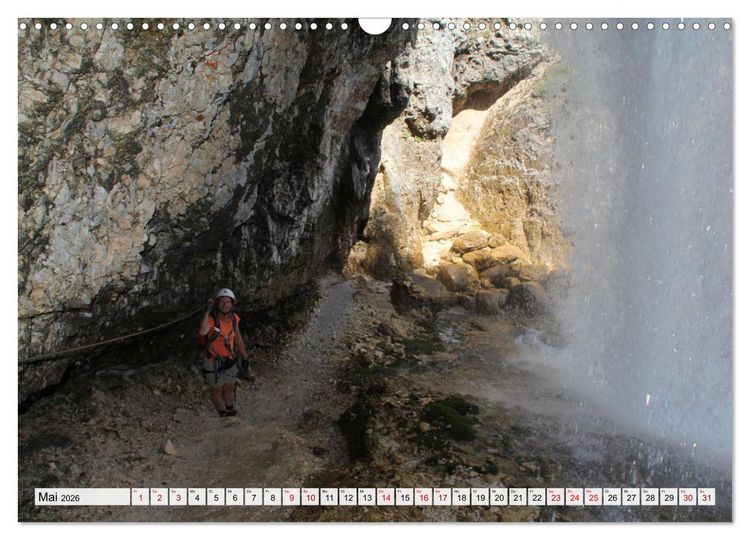 Produktbild: Klettersteige in Norditalien (Wandkalender 2026 DIN A3 quer), CALVENDO Monatskalender