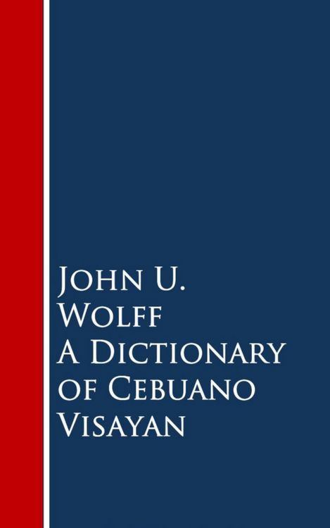 Produktbild: A Dictionary of Cebuano Visayan