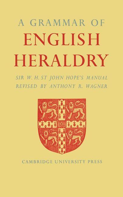Produktbild: A Grammar of English Heraldry
