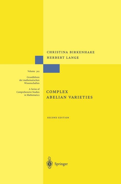 Produktbild: Complex Abelian Varieties