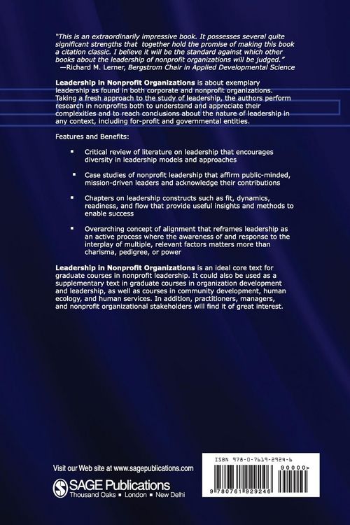 Produktbild: Leadership in Nonprofit Organizations