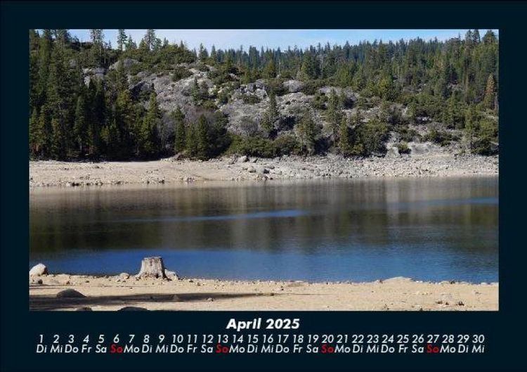 Produktbild: Die Seen der Erde 2025 Fotokalender DIN A5
