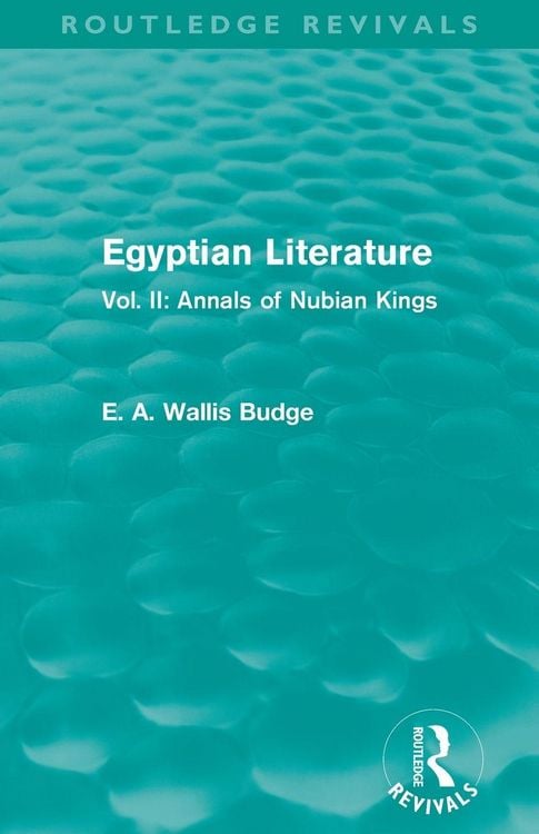 Produktbild: Egyptian Literature (Routledge Revivals)