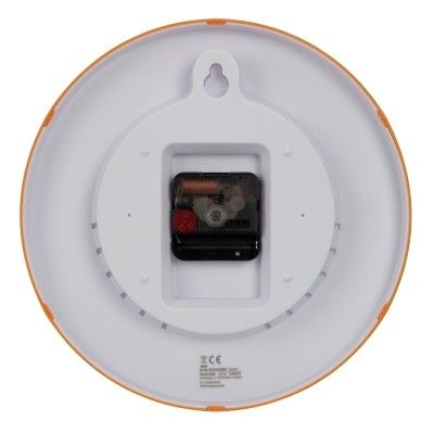 Produktbild: Bresser 12090 - DieMaus Kinder-Wanduhr Maus, orange, 25 cm