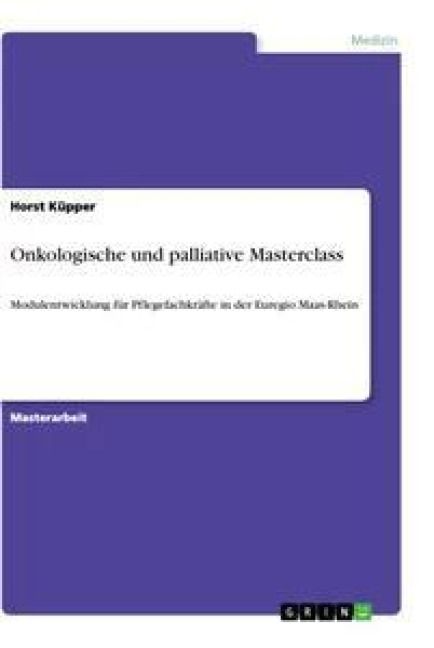 Produktbild: Onkologische und palliative Masterclass