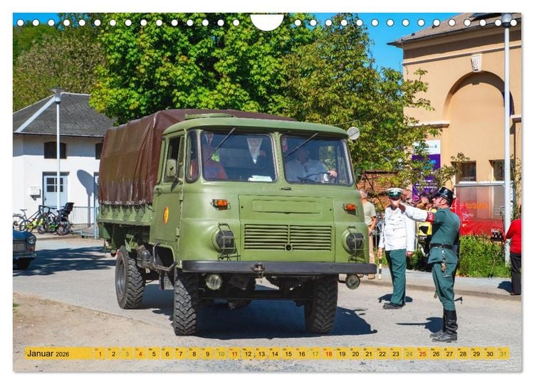 Produktbild: Duroplast & Diesel - DDR Fahrzeuge die keiner vergisst von Tanja Riedel (Wandkalender 2026 DIN A4 quer), CALVENDO Monatskalender