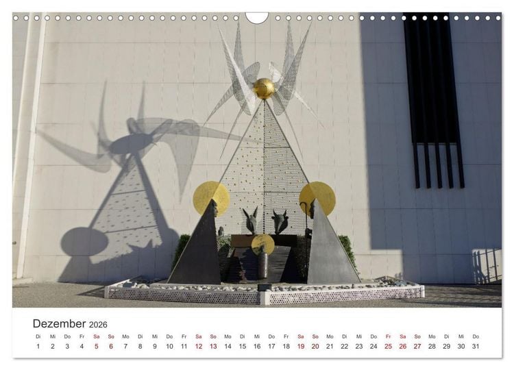 Produktbild: Fatima: Ein Besuch in Portugals heiligem Herz (Wandkalender 2026 DIN A3 quer), CALVENDO Monatskalender