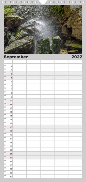 Produktbild: Familienplaner Foto-Momente S&uuml;d-England - Magische Orte (Wandkalender 2022 , 21 cm x 45 cm, hoch)