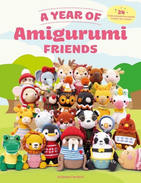 Produktbild: A Year of Amigurumi Friends