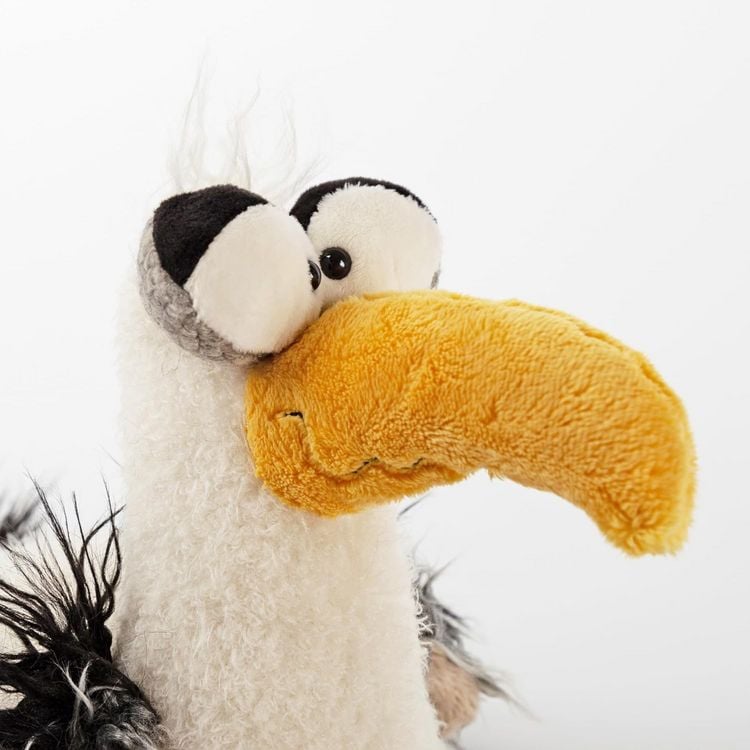 Produktbild: sigikid 42995 - Loud in the Cloud Kikeriki, M&ouml;we, Pl&uuml;schtier, 22 cm