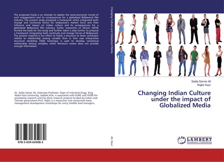 Produktbild: Changing Indian Culture under the impact of Globalized Media