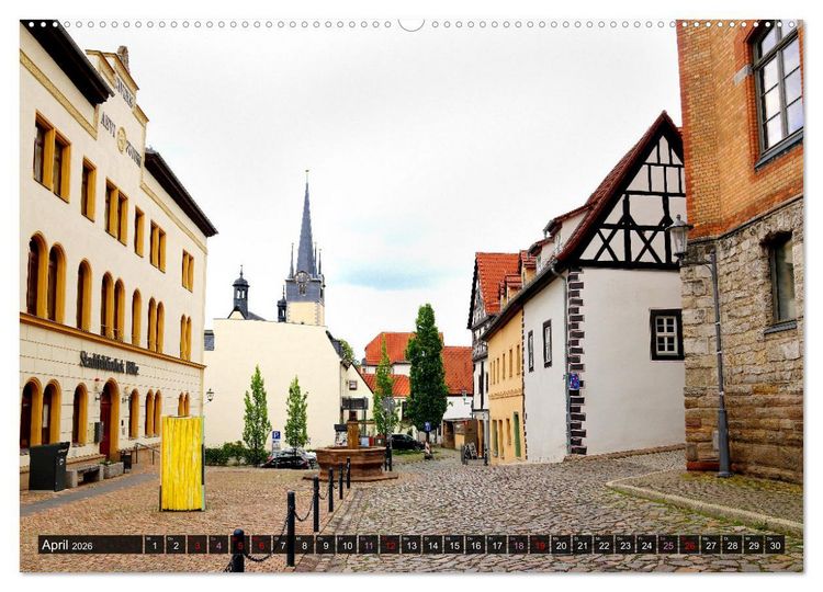 Produktbild: Rund um P&ouml;&szlig;neck - Im Saale-Orla-Kreis (Wandkalender 2026 DIN A2 quer), CALVENDO Monatskalender