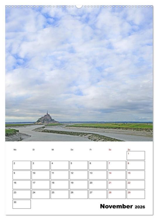 Produktbild: Frankreich erleben (Wandkalender 2026 DIN A2 hoch), CALVENDO Monatskalender