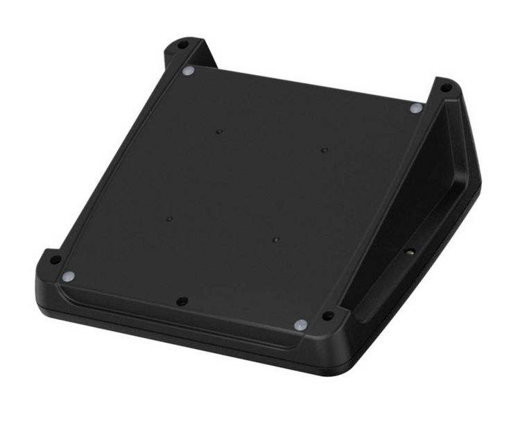 Produktbild: Bopla BoPad BOP 2222 P-9005-SET Pult-Geh&auml;use (L x B x H) 203 x 220 x 83.70 mm ABS Schwarz (RAL 9005) 1 St.