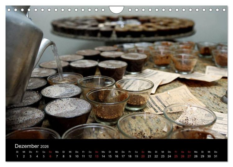 Produktbild: Zu Besuch beim Kaffee (Wandkalender 2026 DIN A4 quer), CALVENDO Monatskalender
