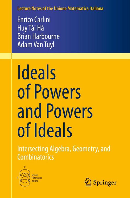 Produktbild: Ideals of Powers and Powers of Ideals