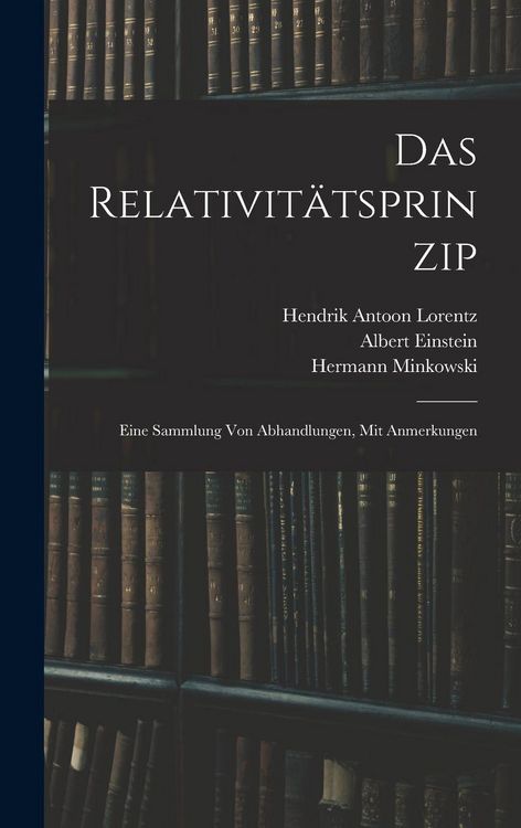 Produktbild: Das Relativit&auml;tsprinzip