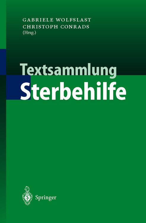 Produktbild: Textsammlung Sterbehilfe