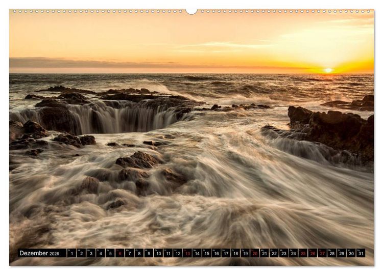 Produktbild: USA Kalender Deluxe (Wandkalender 2026 DIN A2 quer), CALVENDO Monatskalender