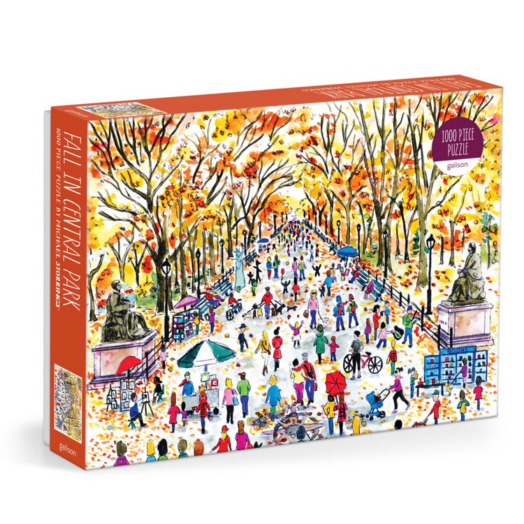 Produktbild: Michael Storrings Fall in Central Park 1000 Piece Puzzle