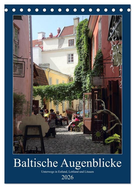 Produktbild: Baltische Augenblicke (Tischkalender 2026 DIN A5 hoch), CALVENDO Monatskalender