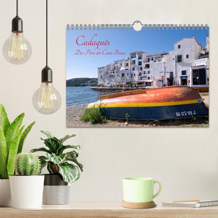 Produktbild: Cadaqu&eacute;s - Perle der Costa Brava (Wandkalender 2026 DIN A4 quer), CALVENDO Monatskalender