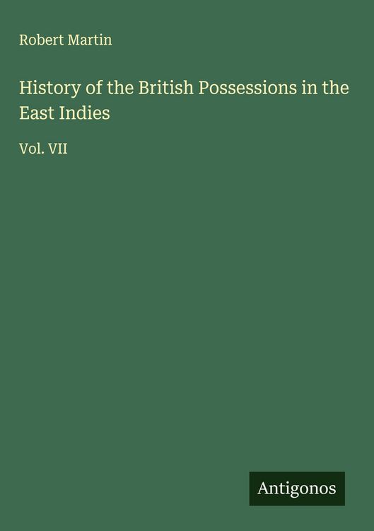Produktbild: History of the British Possessions in the East Indies