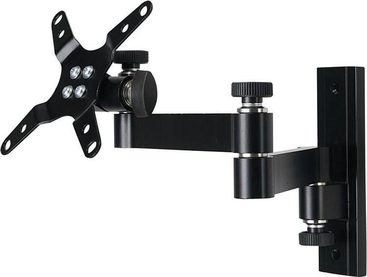 Produktbild: SpeaKa Professional SP-6444400 Monitor-Wandhalterung 1 Display(s) 33,0 cm (13") - 76,2 cm (30") Schwarz Neigbar, Schwenkbar, Ausziehbar