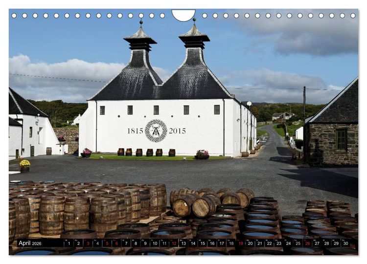 Produktbild: Islay und das "Wasser des Lebens" (Wandkalender 2026 DIN A4 quer), CALVENDO Monatskalender