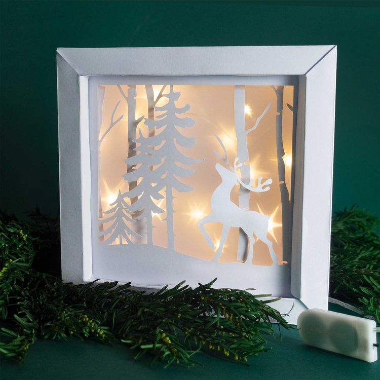 Produktbild: URSUS Shadow Box "Winterwald"