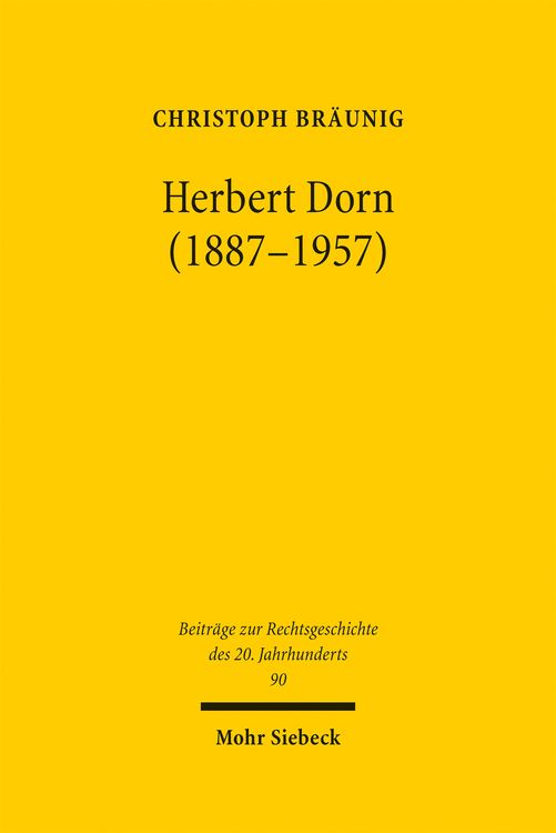 Produktbild: Herbert Dorn (1887-1957)