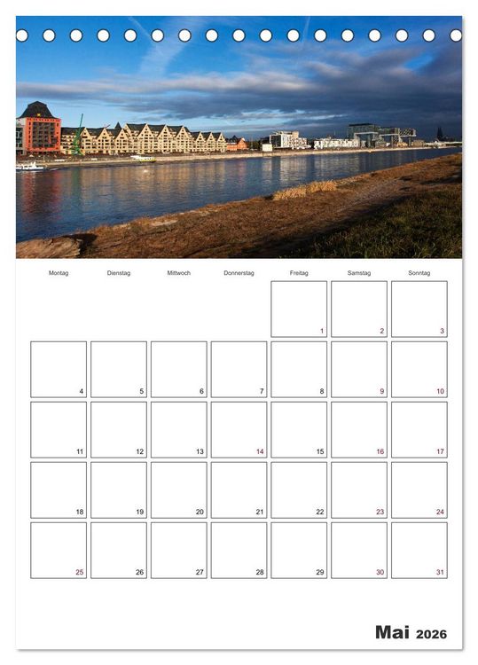Produktbild: K&Ouml;LN - Pure Lebenslust (Tischkalender 2026 DIN A5 hoch), CALVENDO Monatskalender