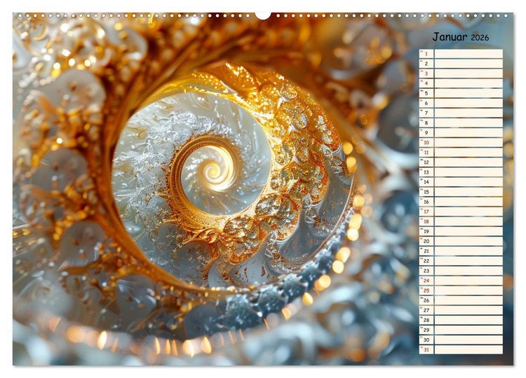 Produktbild: Elegante Wunderwelten (hochwertiger Premium Wandkalender 2026 DIN A2 quer), Kunstdruck in Hochglanz
