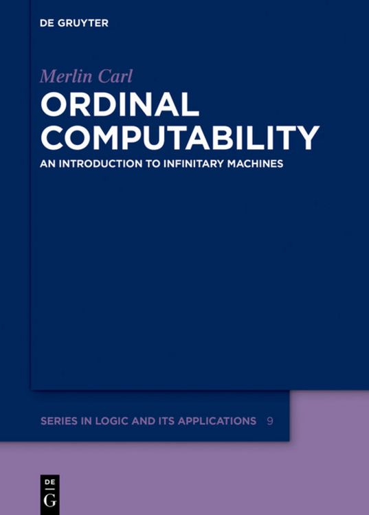 Produktbild: Ordinal Computability