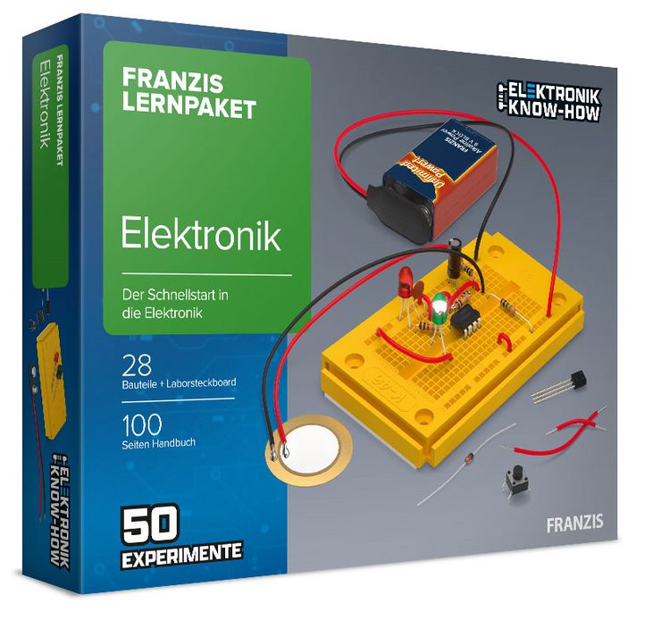 Produktbild: FRANZIS 65272 - Lernpaket Elektronik