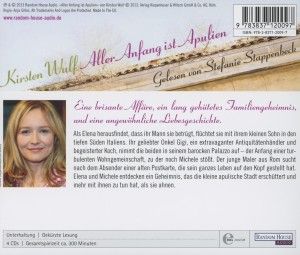 Produktbild: Aller Anfang ist Apulien, 4 Audio-CDs