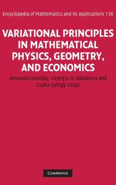Produktbild: Variational Principles in Mathematical Physics, Geometry, and Economics