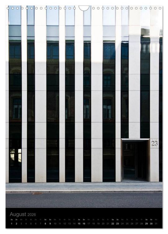 Produktbild: Berlin, architektonisch gesehen (Wandkalender 2026 DIN A3 hoch), CALVENDO Monatskalender