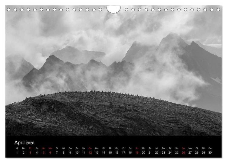 Produktbild: TIROL - Der Berliner H&ouml;henweg (Wandkalender 2026 DIN A4 quer), CALVENDO Monatskalender