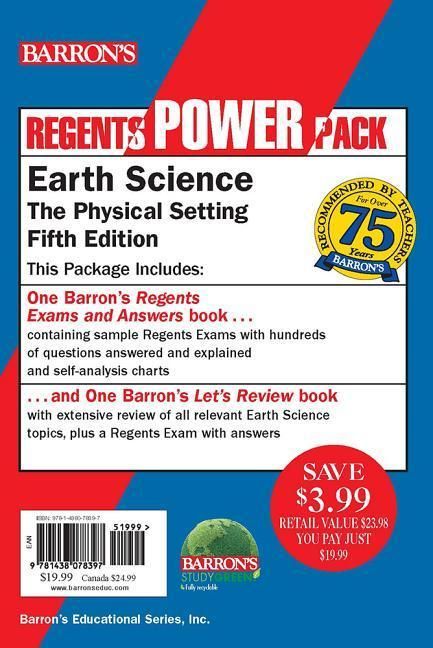 Produktbild: Regents Earth Science Power Pa