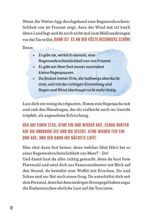 Produktbild: Bestes Strandwetter - Norddeutsche K&uuml;ste f&uuml;r Anf&auml;nger und Fortgeschwommene