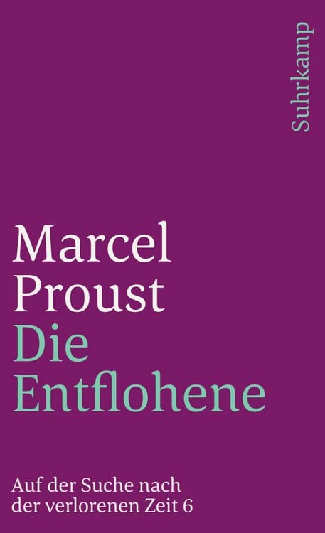 Produktbild: Auf der Suche nach der verlorenen Zeit. Zehn B&auml;nde in Kassette im suhrkamp taschenbuch