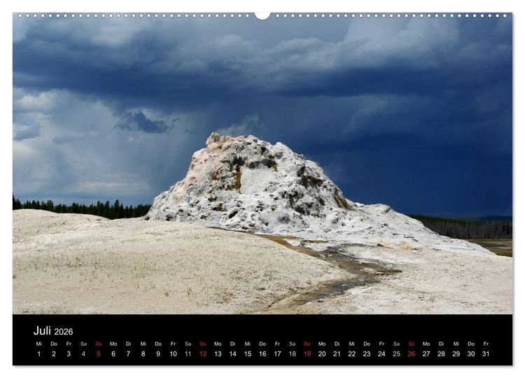 Produktbild: Wyoming! (Wandkalender 2026 DIN A2 quer), CALVENDO Monatskalender