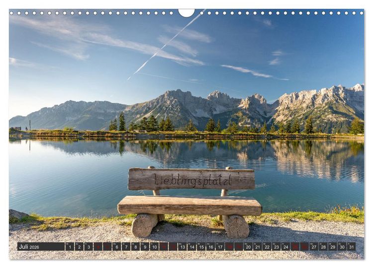 Produktbild: Seen in &Ouml;sterreich (Wandkalender 2026 DIN A3 quer), CALVENDO Monatskalender