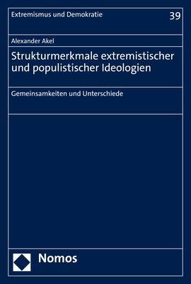 Produktbild: Strukturmerkmale extremistischer und populistischer Ideologien