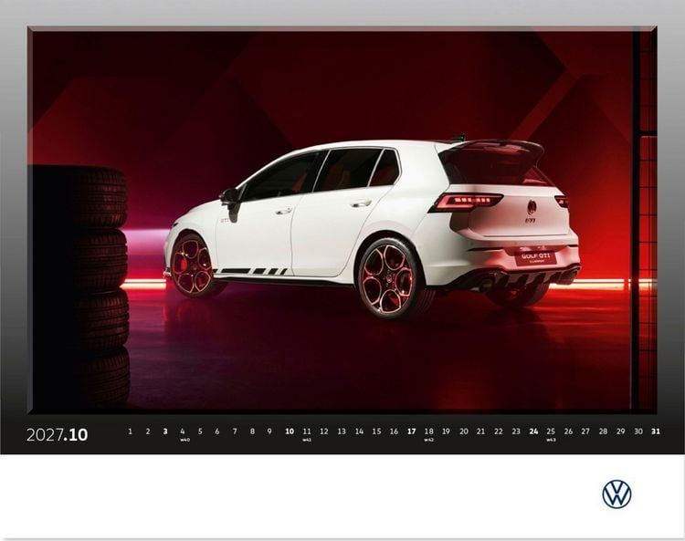 Produktbild: VW Golf GTI Calendar 2027