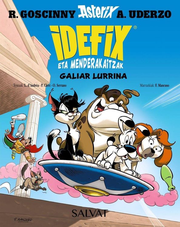 Produktbild: Idefix eta menderakaitzak, 8. Galiar lurrina