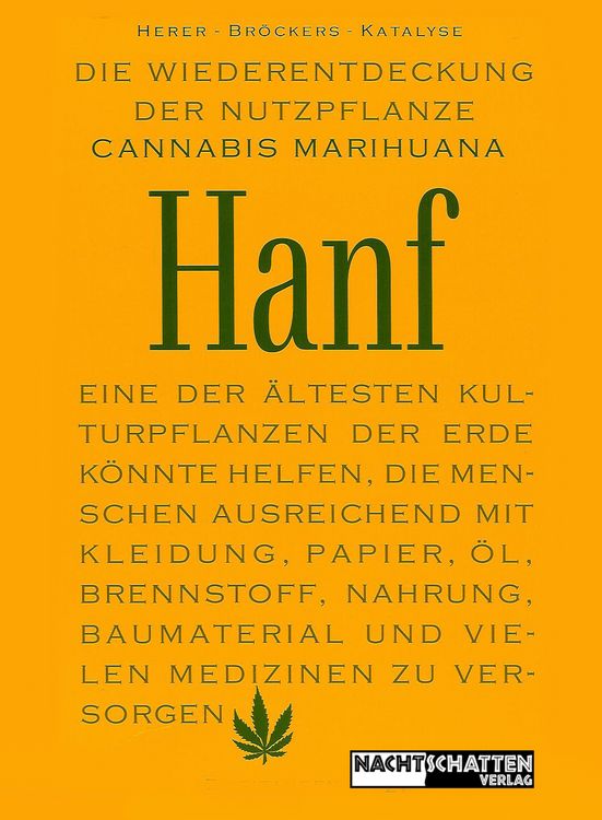 Produktbild: Die Wiederentdeckung der Nutzpflanze Hanf
