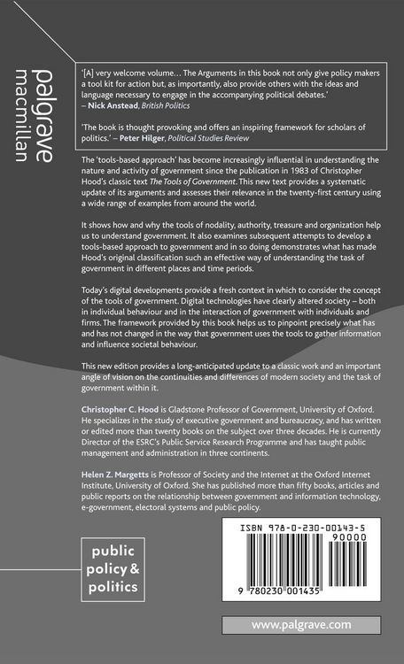 Produktbild: The Tools of Government in the Digital Age