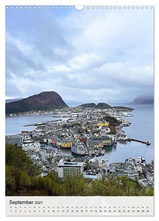 Produktbild: Auf Kreuzfahrt nach S&uuml;dnorwegen (Wandkalender 2027 DIN A3 hoch), CALVENDO Monatskalender